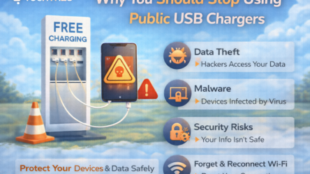 Why You Should Stop Using Public USB Chargers